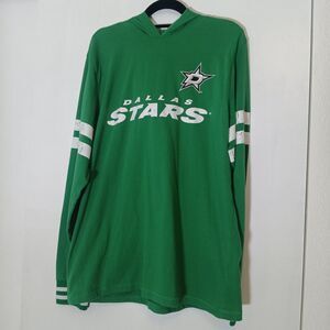 Dallas Stars Pullover Hoodie L/G retro sportswear 90's fan-core
